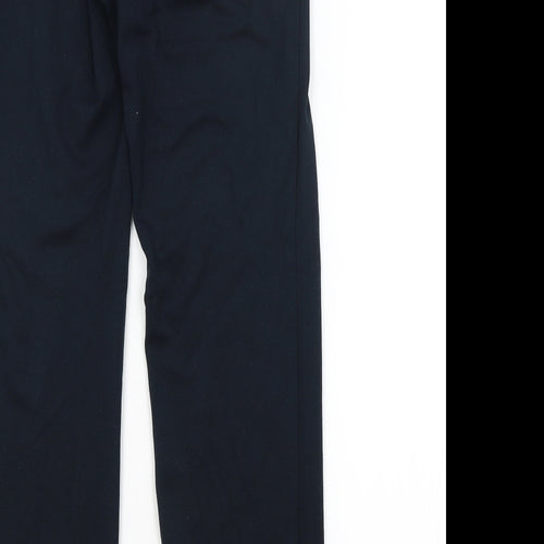 M&S Womens Blue   Trousers  Size 8 L29 in
