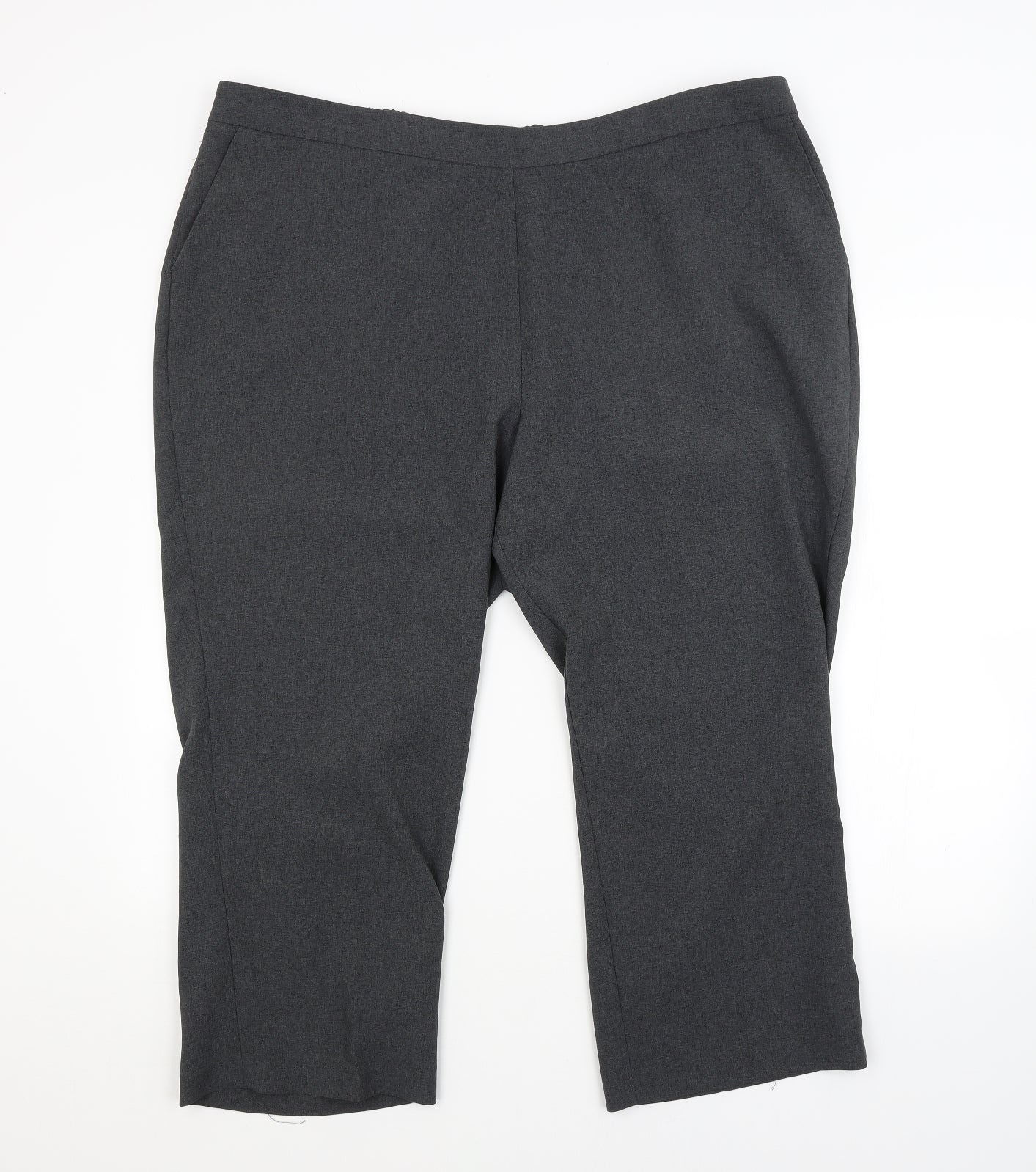 Bonmarché Womens Grey   Trousers  Size 22 L22 in