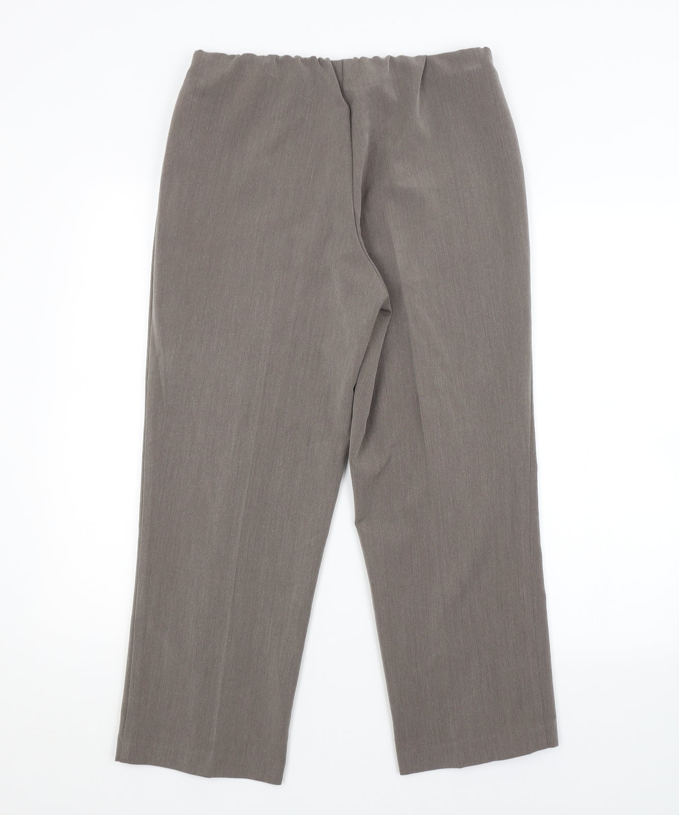 Preworn Womens Grey   Trousers  Size 12 L25 in