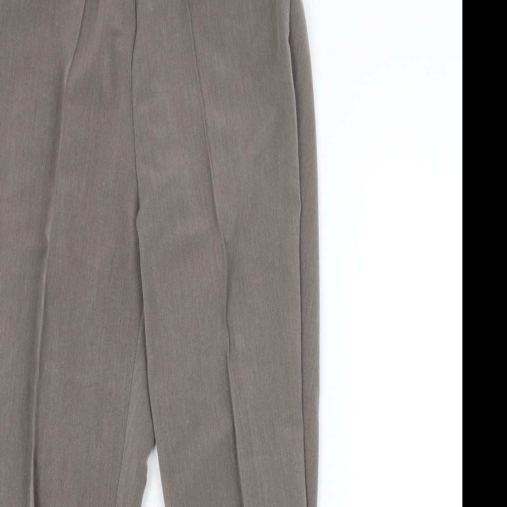 Preworn Womens Grey   Trousers  Size 12 L25 in
