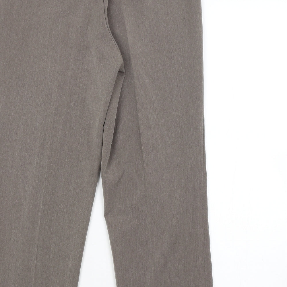 Preworn Womens Grey   Trousers  Size 12 L25 in