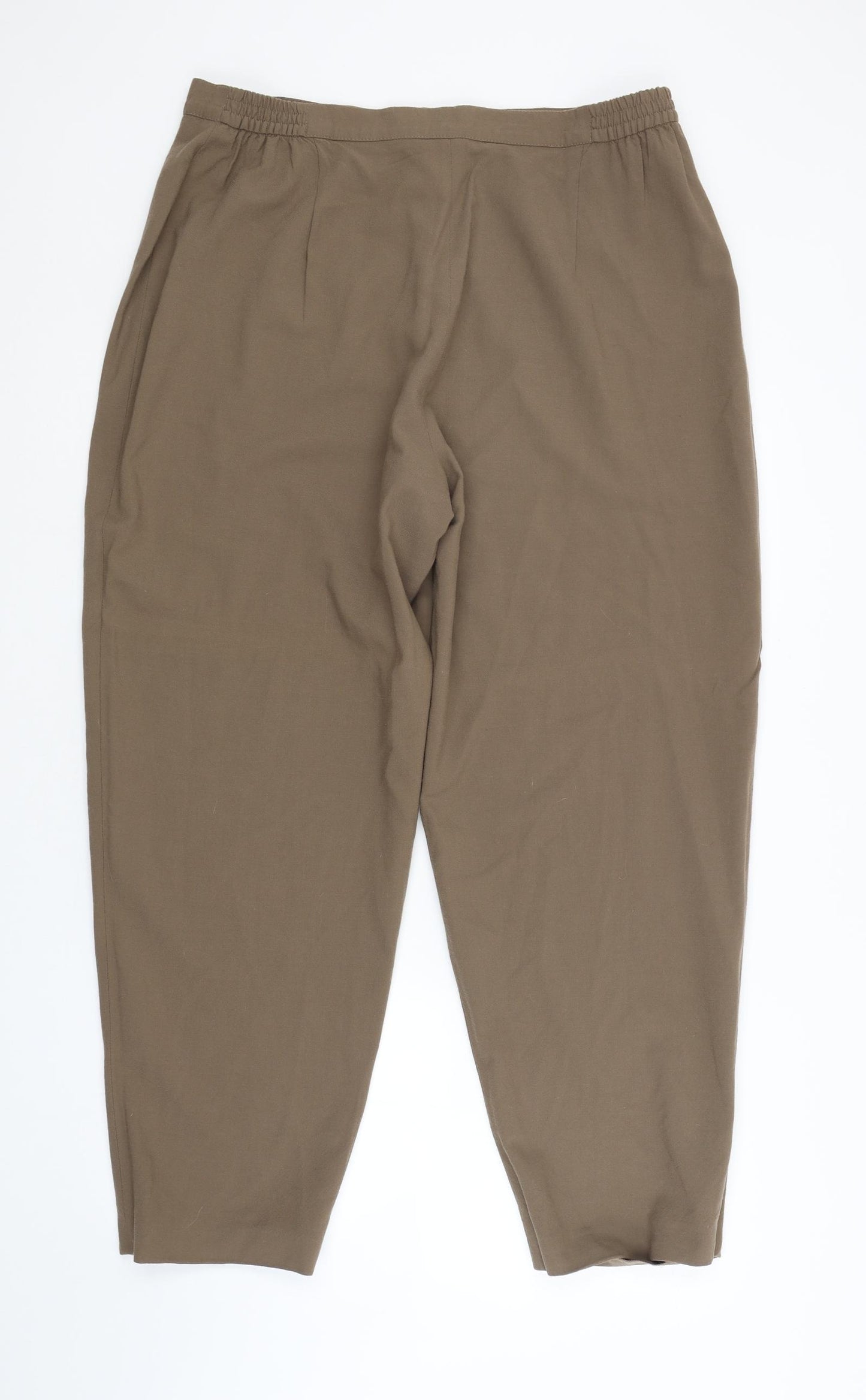 Preworn Womens Brown   Trousers  Size 22 L29 in