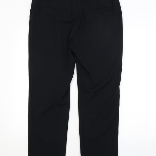 M&S Womens Black   Trousers  Size 12 L27 in