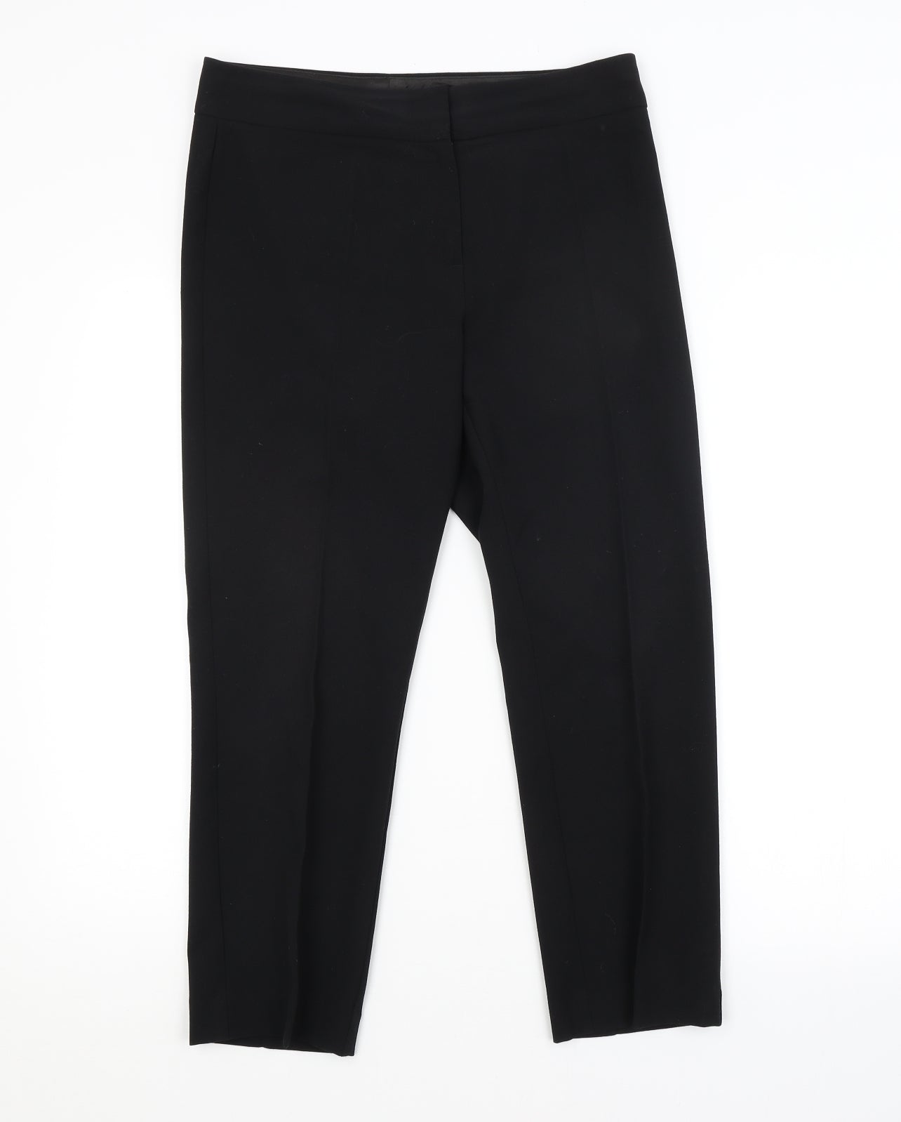 M&S Womens Black   Trousers  Size 10 L24 in