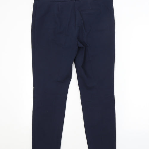Papaya Womens Blue   Trousers  Size 12 L25 in