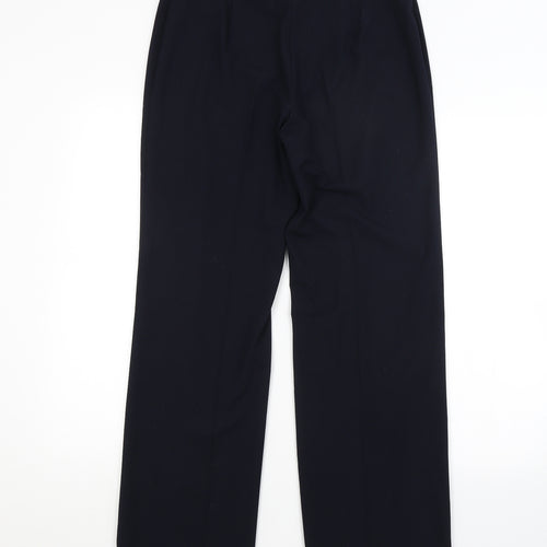 M&S Womens Blue   Trousers  Size 10 L29 in
