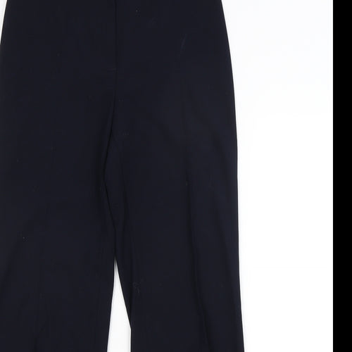 M&S Womens Blue   Trousers  Size 10 L29 in