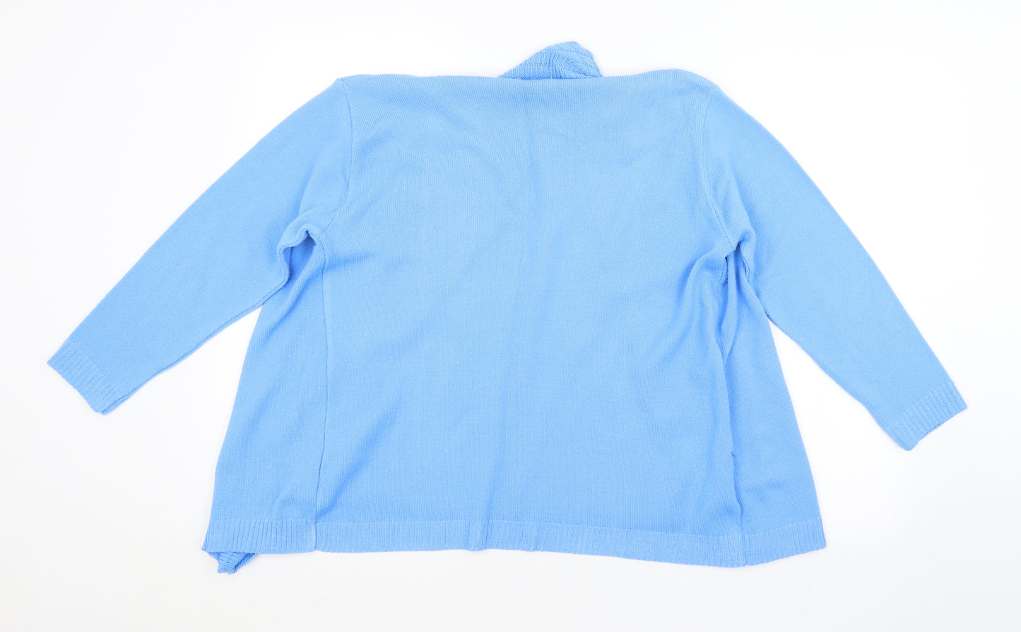 LADY ICE Womens Blue   Cardigan Jumper Size M
