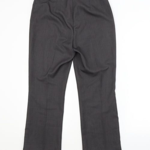TU Womens Grey   Trousers  Size 10 L25 in