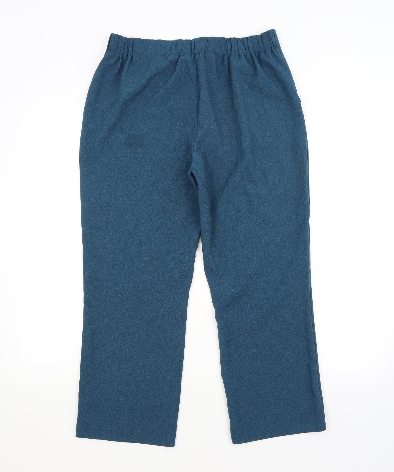 Bonmarché Womens Blue   Trousers  Size 12 L25 in