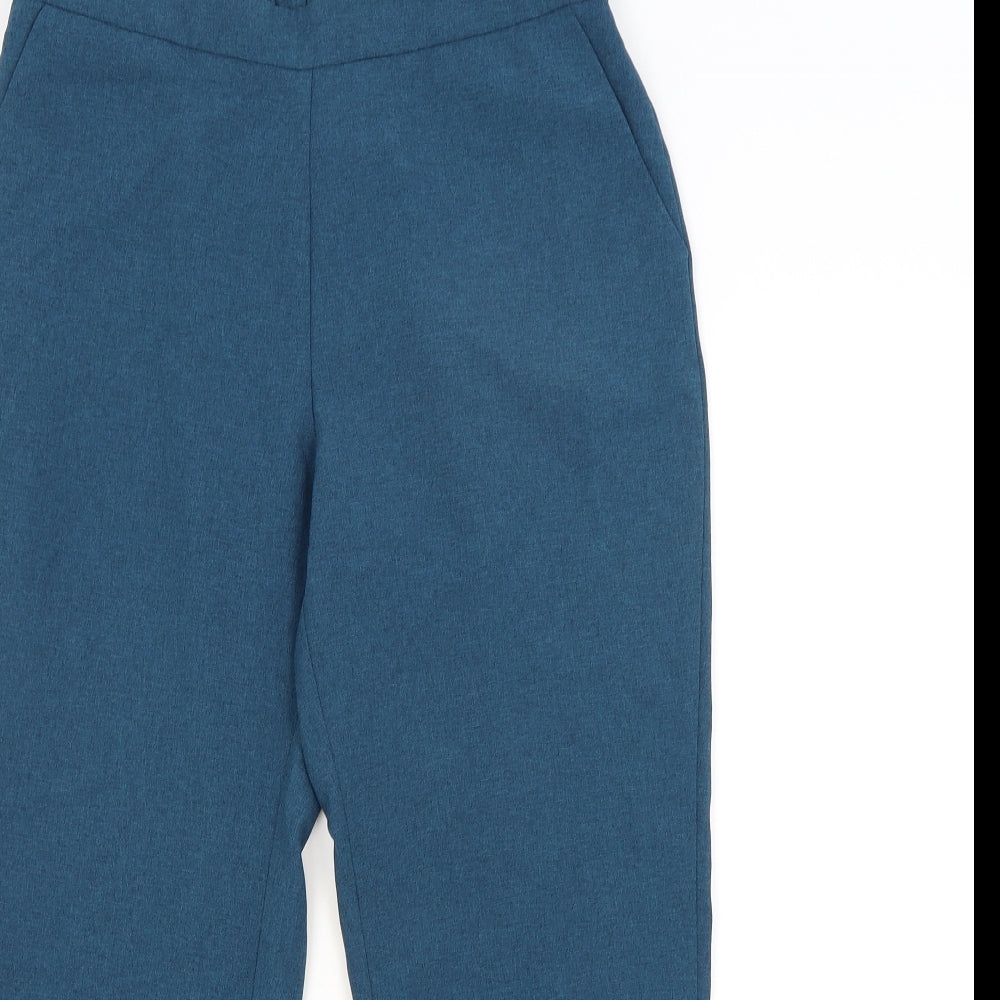 Bonmarché Womens Blue   Trousers  Size 12 L25 in