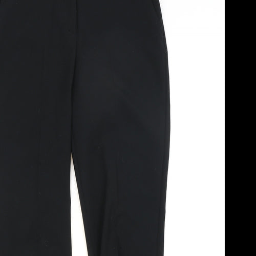 BHS Womens Black   Trousers  Size 10 L30 in
