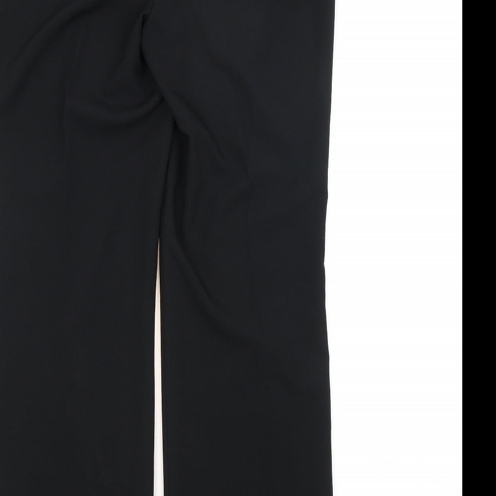 BHS Womens Black   Trousers  Size 10 L30 in