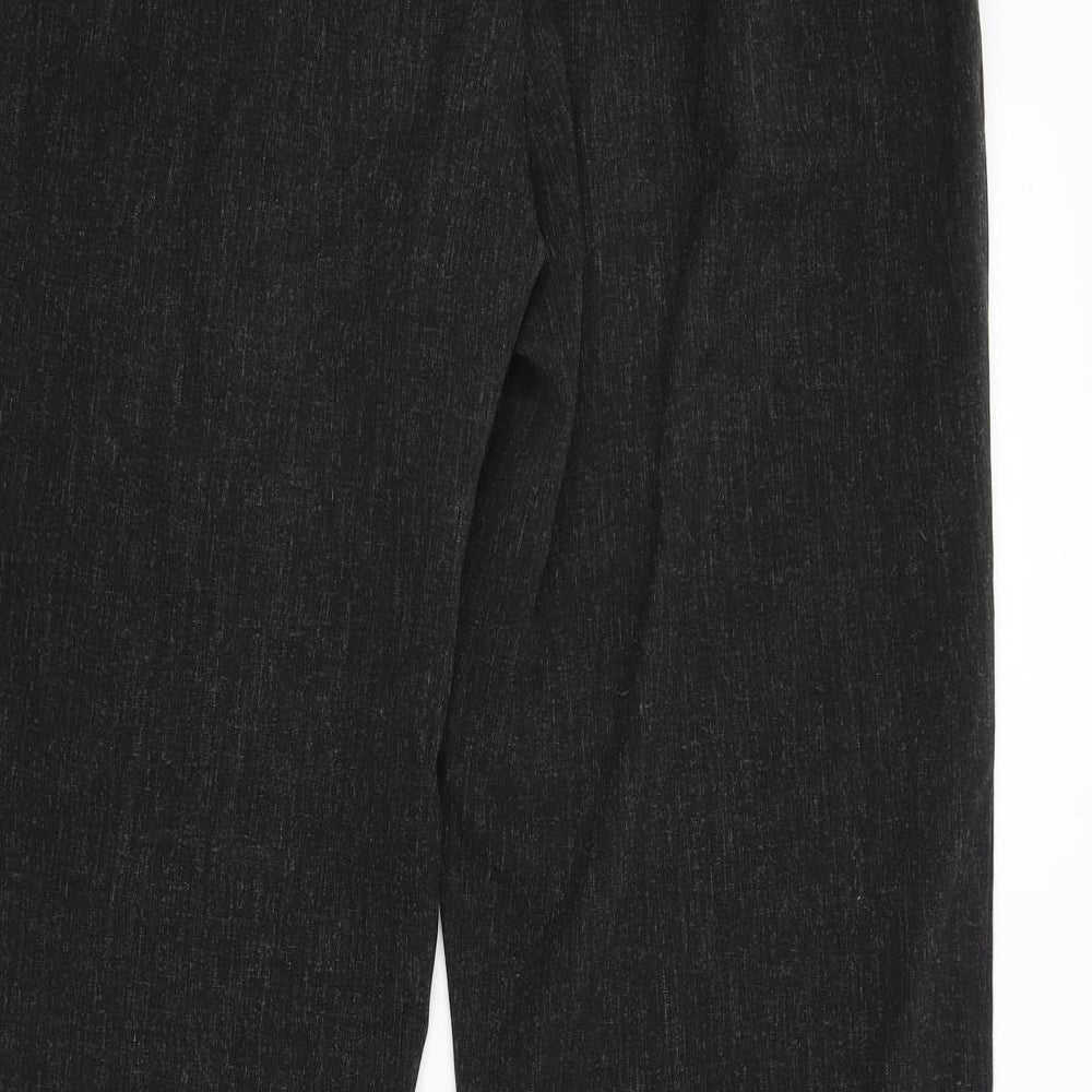 M&S Womens Grey   Trousers  Size 12 L32 in