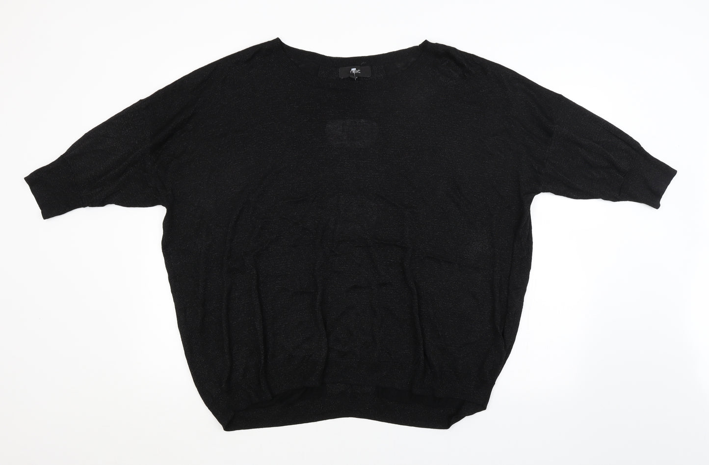 NEXT Womens Black   Pullover Jumper Size 22