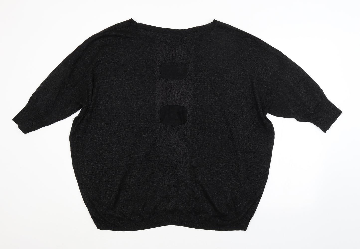 NEXT Womens Black   Pullover Jumper Size 22