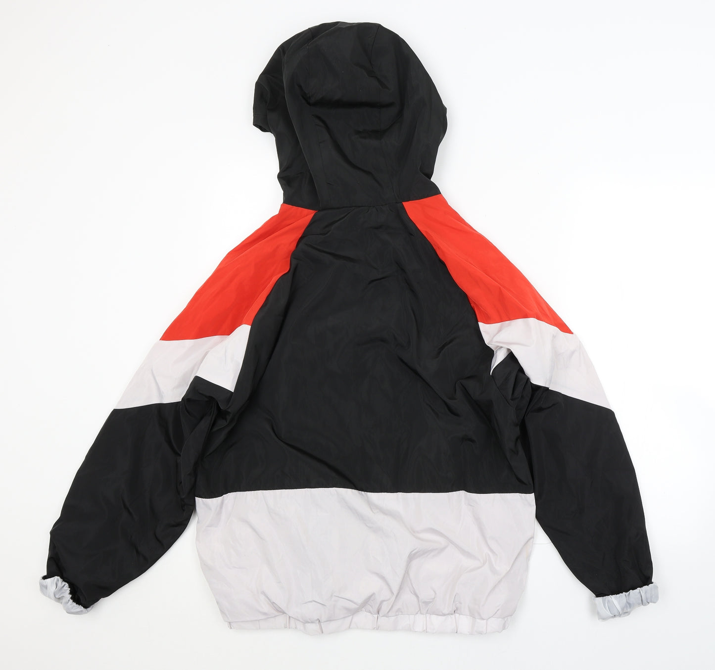 Pull&Bear Mens Multicoloured   Rain Coat Coat Size M