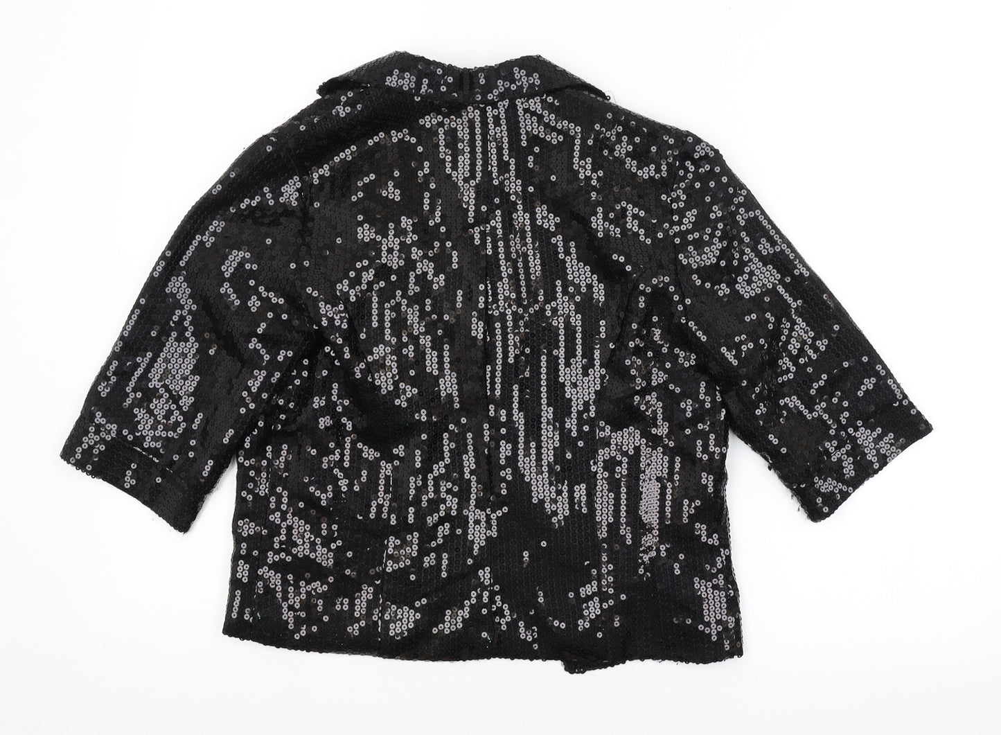 Preworn Womens Black   Jacket Blazer Size S
