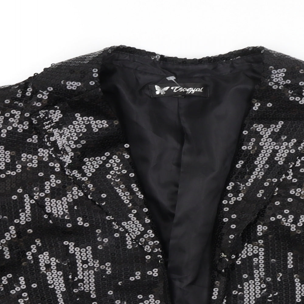 Preworn Womens Black   Jacket Blazer Size S