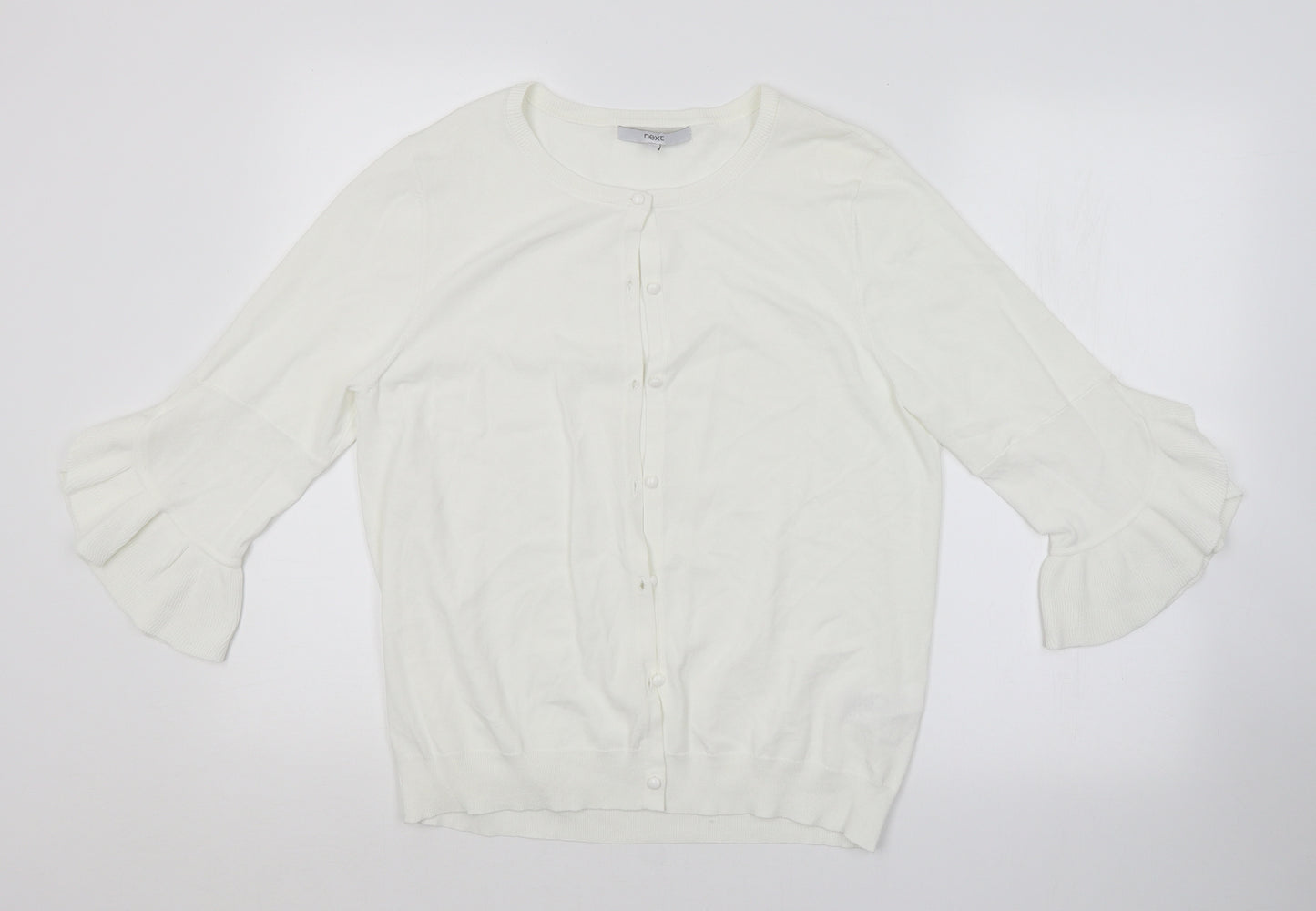 NEXT Womens White   Pullover Jumper Size 16