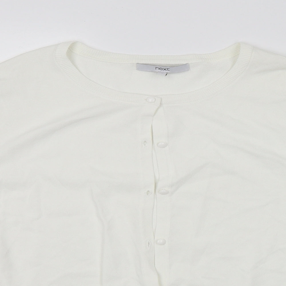 NEXT Womens White   Pullover Jumper Size 16