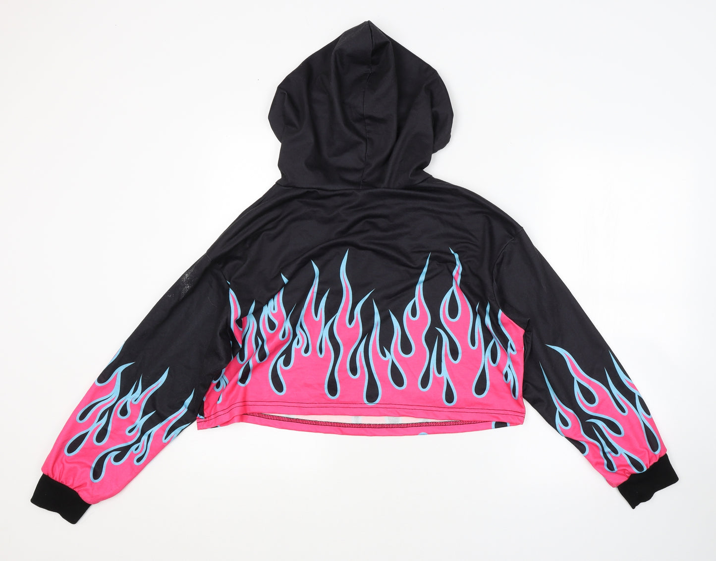 SheIn Womens Black   Pullover Hoodie Size M