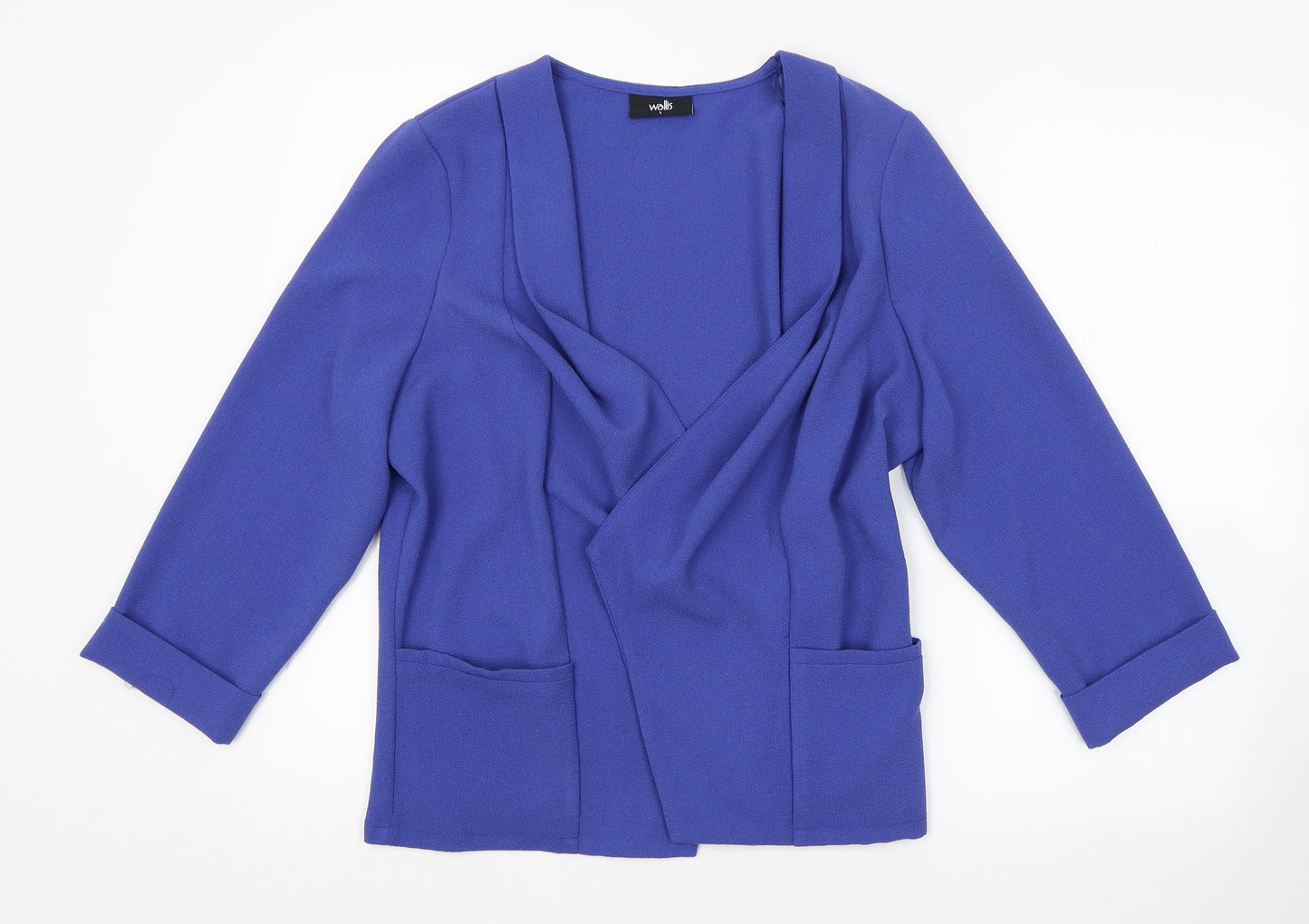 Wallis Womens Blue   Cardigan Jumper Size L