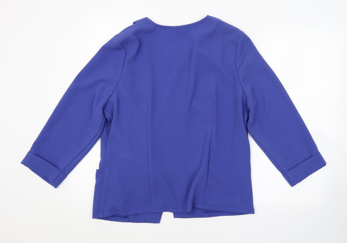 Wallis Womens Blue   Cardigan Jumper Size L