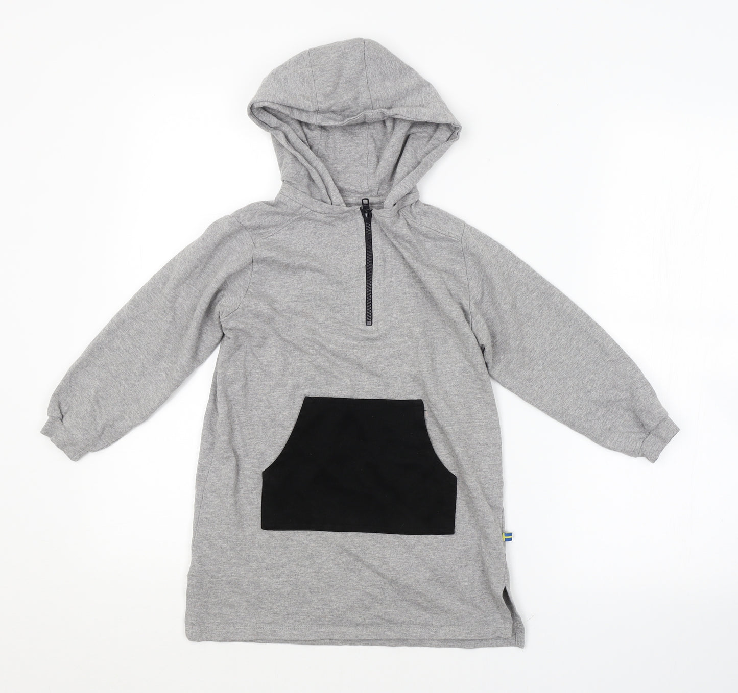 THE BRAND Boys Grey   Pullover Hoodie Size 4-5 Years