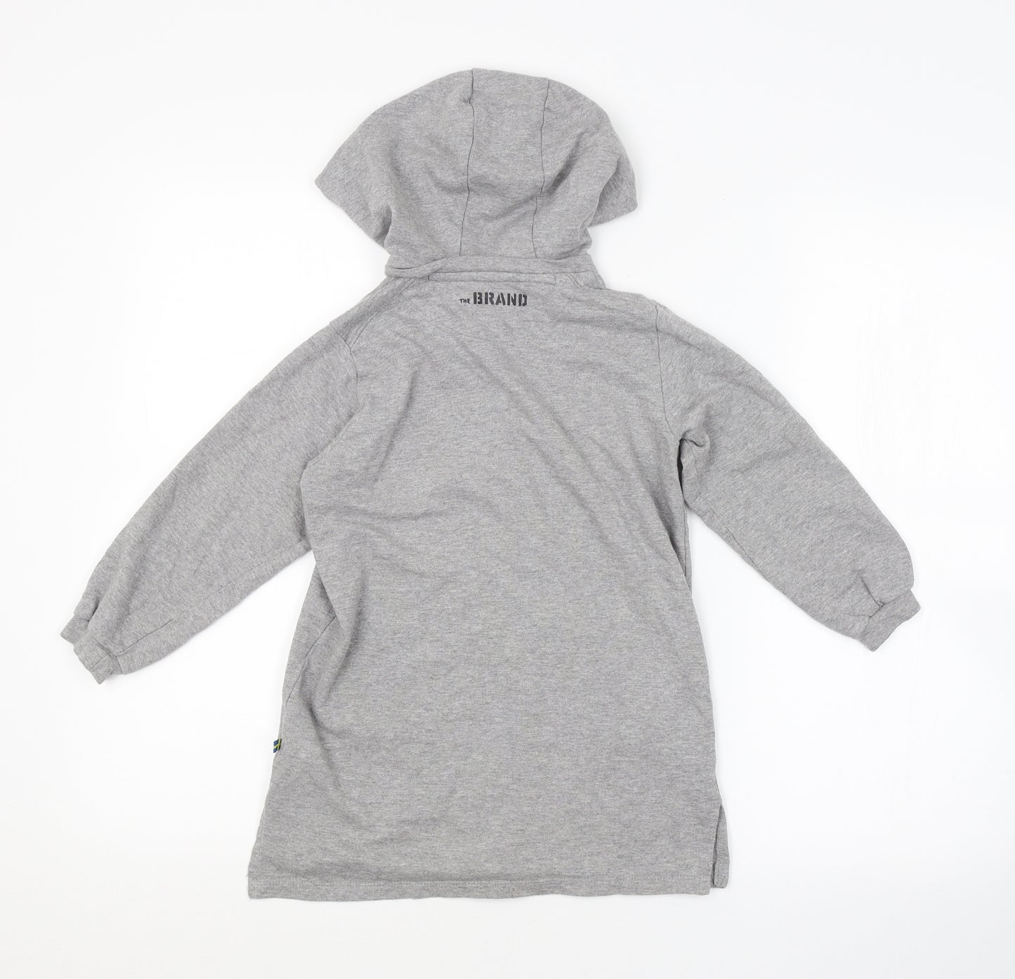 THE BRAND Boys Grey   Pullover Hoodie Size 4-5 Years