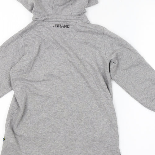THE BRAND Boys Grey   Pullover Hoodie Size 4-5 Years