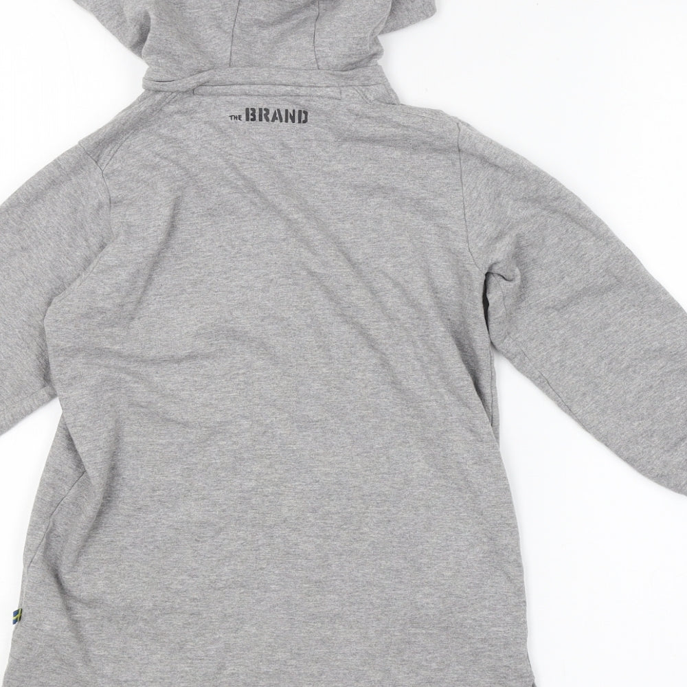 THE BRAND Boys Grey   Pullover Hoodie Size 4-5 Years