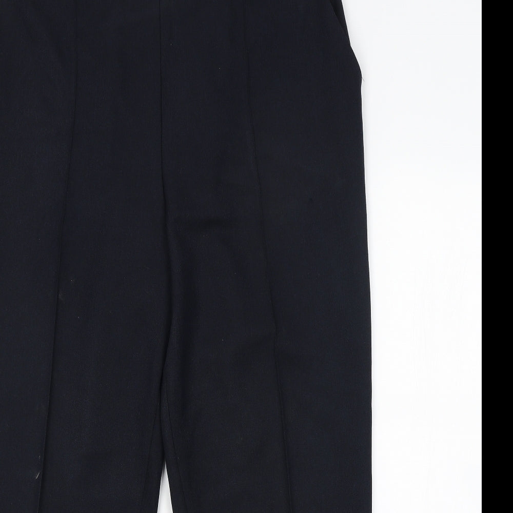 M&S Womens Blue   Trousers  Size 18 L26 in