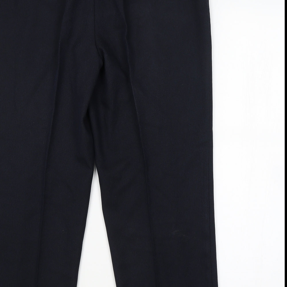 M&S Womens Blue   Trousers  Size 18 L26 in