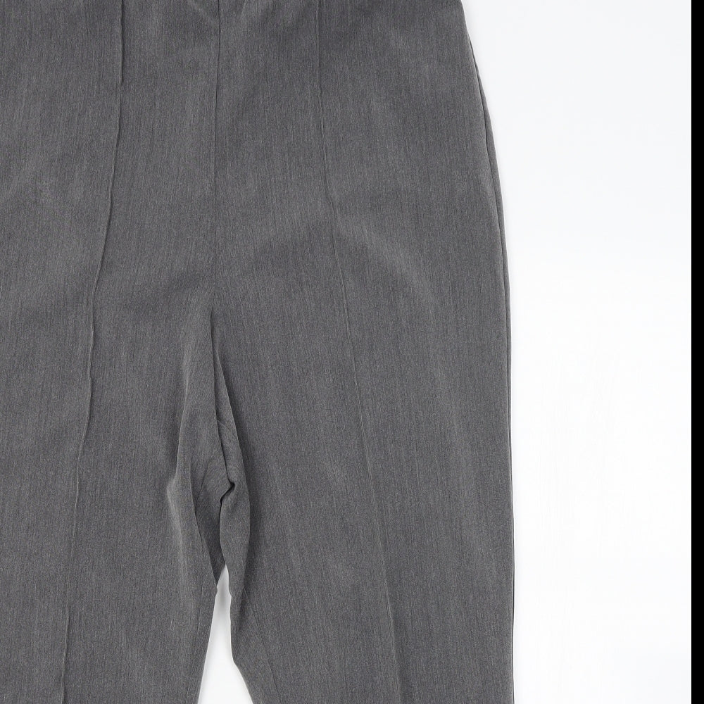 Bonmarché Womens Grey   Trousers  Size 18 L24 in