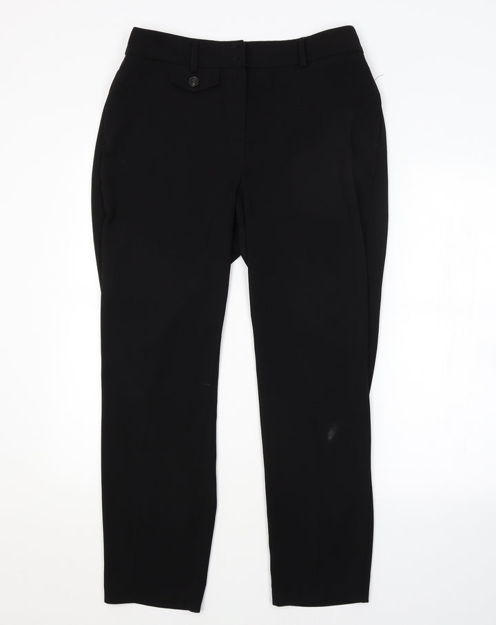 Dorothy Perkins Womens Black   Trousers  Size 12 L27 in