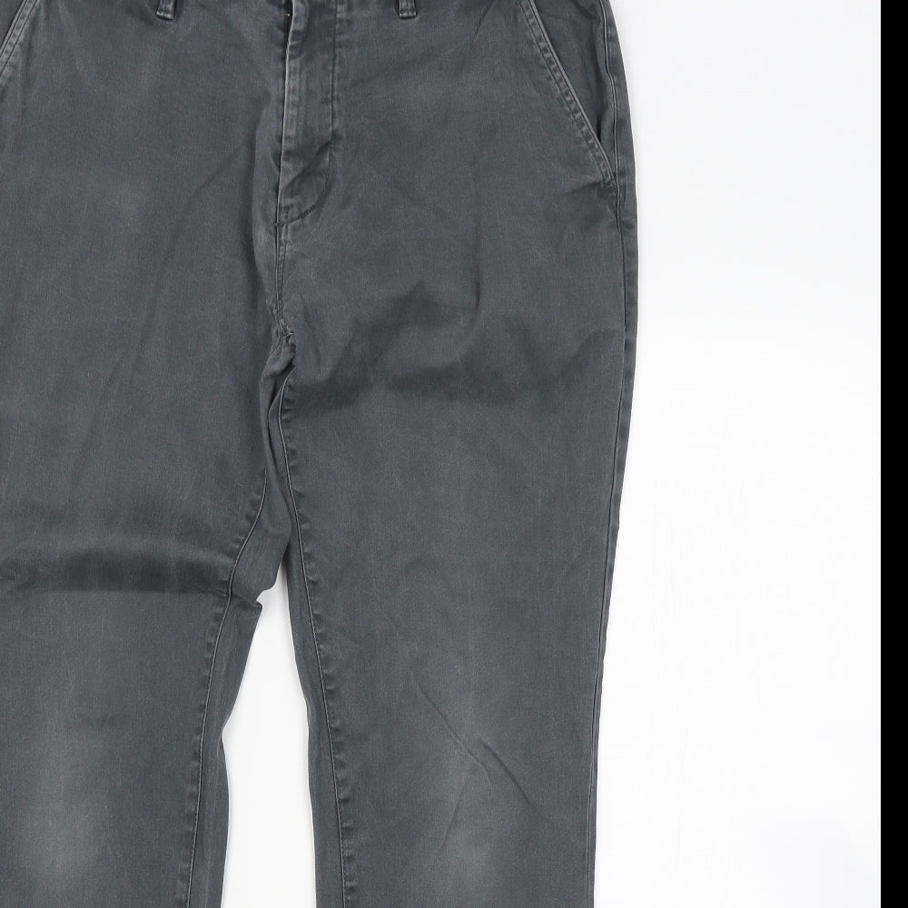 NEXT Mens Grey   Chino Trousers Size 36 in L30 in