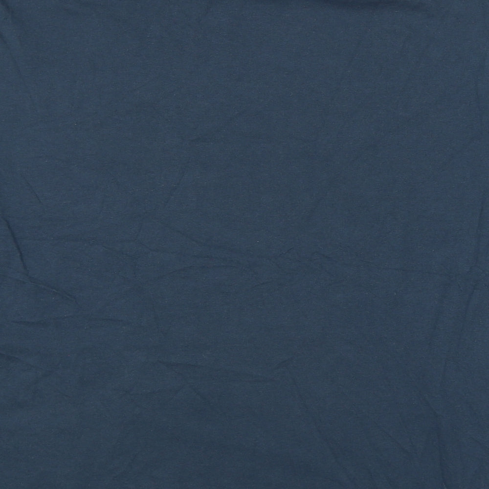 Preworn Mens Blue    T-Shirt Size L