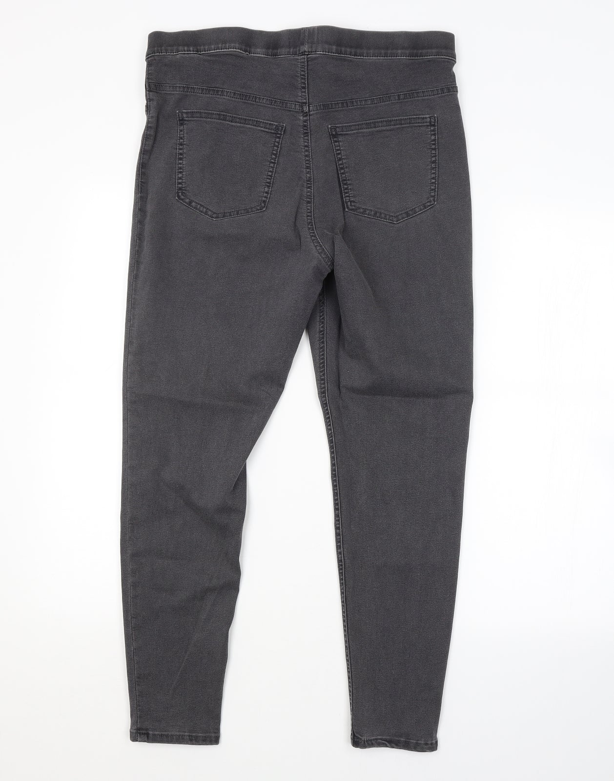 M&S Womens Grey   Jegging Jeans Size 14 L26 in