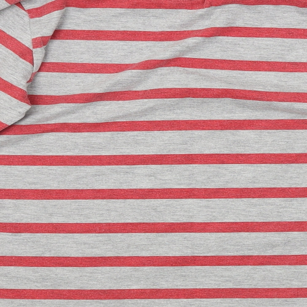 Preworn Boys Multicoloured Striped  Basic T-Shirt Size 9-10 Years  - SPIDERMAN