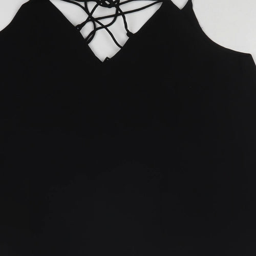 New Look Womens Black   Basic T-Shirt Size 10