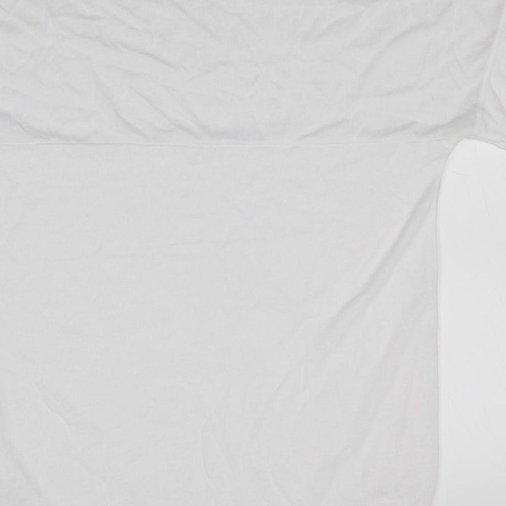 F&F Womens White   Basic T-Shirt Size 16