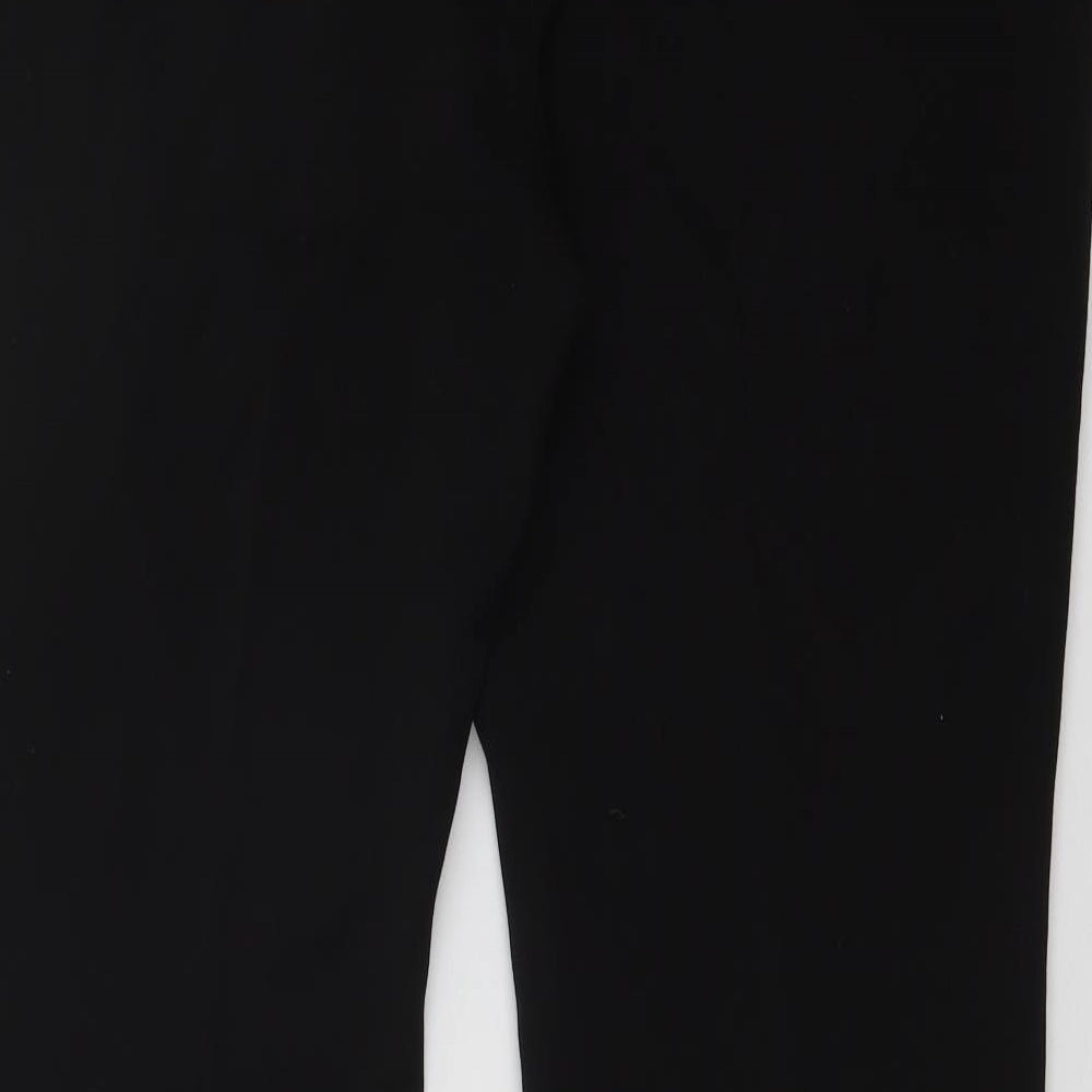 M&S Womens Black   Dress Pants Trousers Size 14 L30 in
