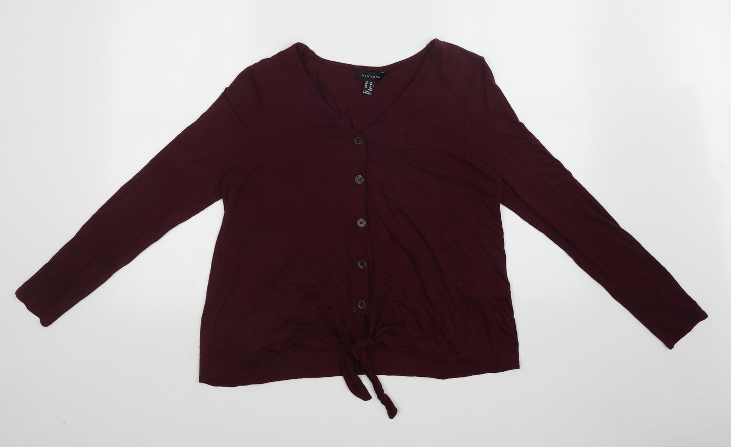 New Look Womens Purple   Basic T-Shirt Size 16