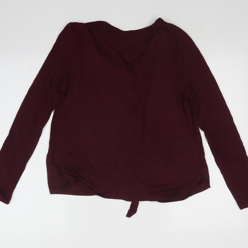 New Look Womens Purple   Basic T-Shirt Size 16