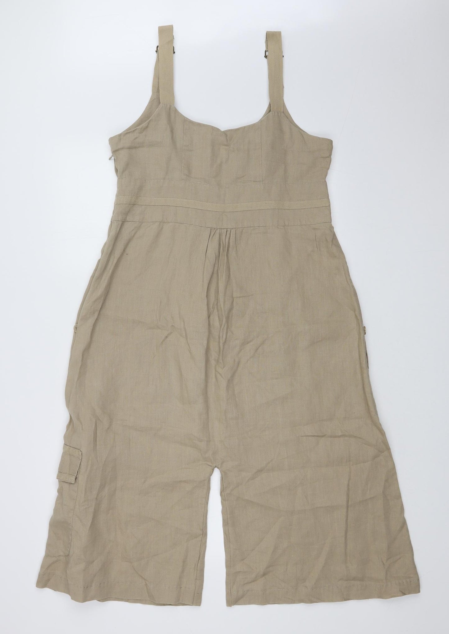 La Redoute Womens Beige   Jumpsuit One-Piece Size 14