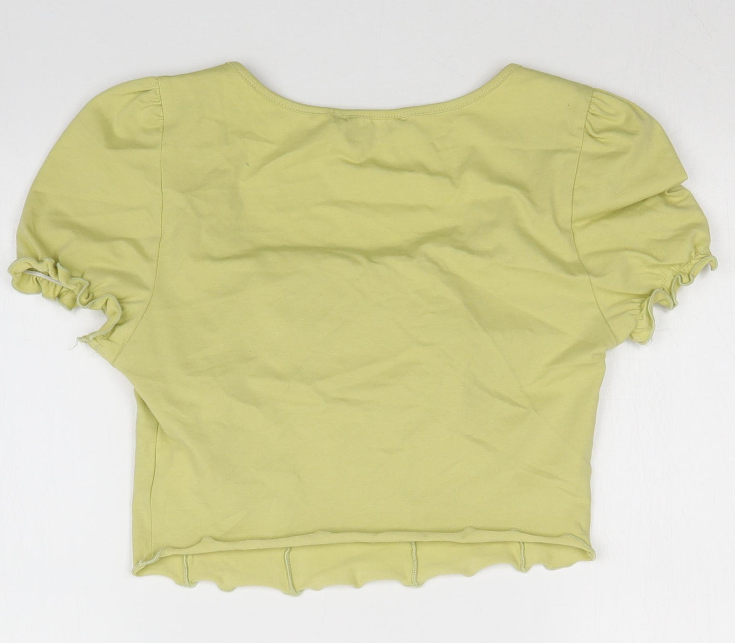 SheIn Womens Green   Basic T-Shirt Size M
