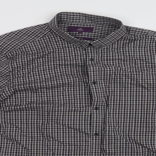 NEXT Mens Multicoloured Check   Dress Shirt