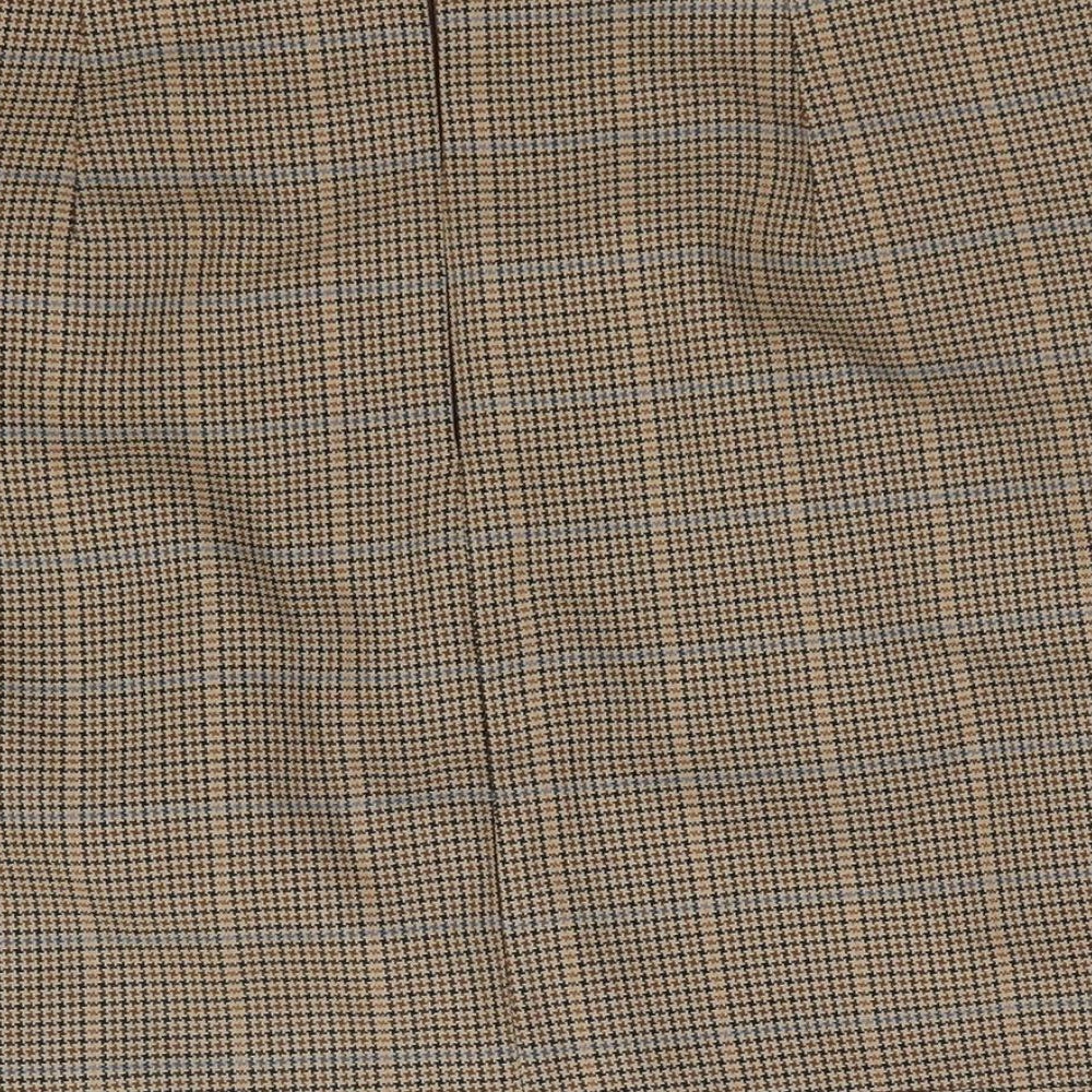 Nasty Gal Womens Multicoloured Check  Straight & Pencil Skirt Size 10