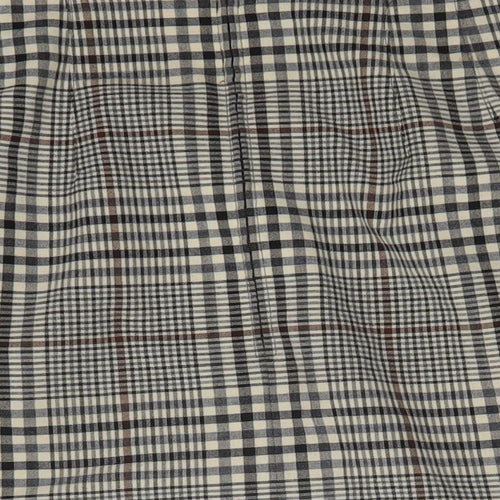ST MICHAELS Womens Multicoloured Check  Straight & Pencil Skirt Size 12